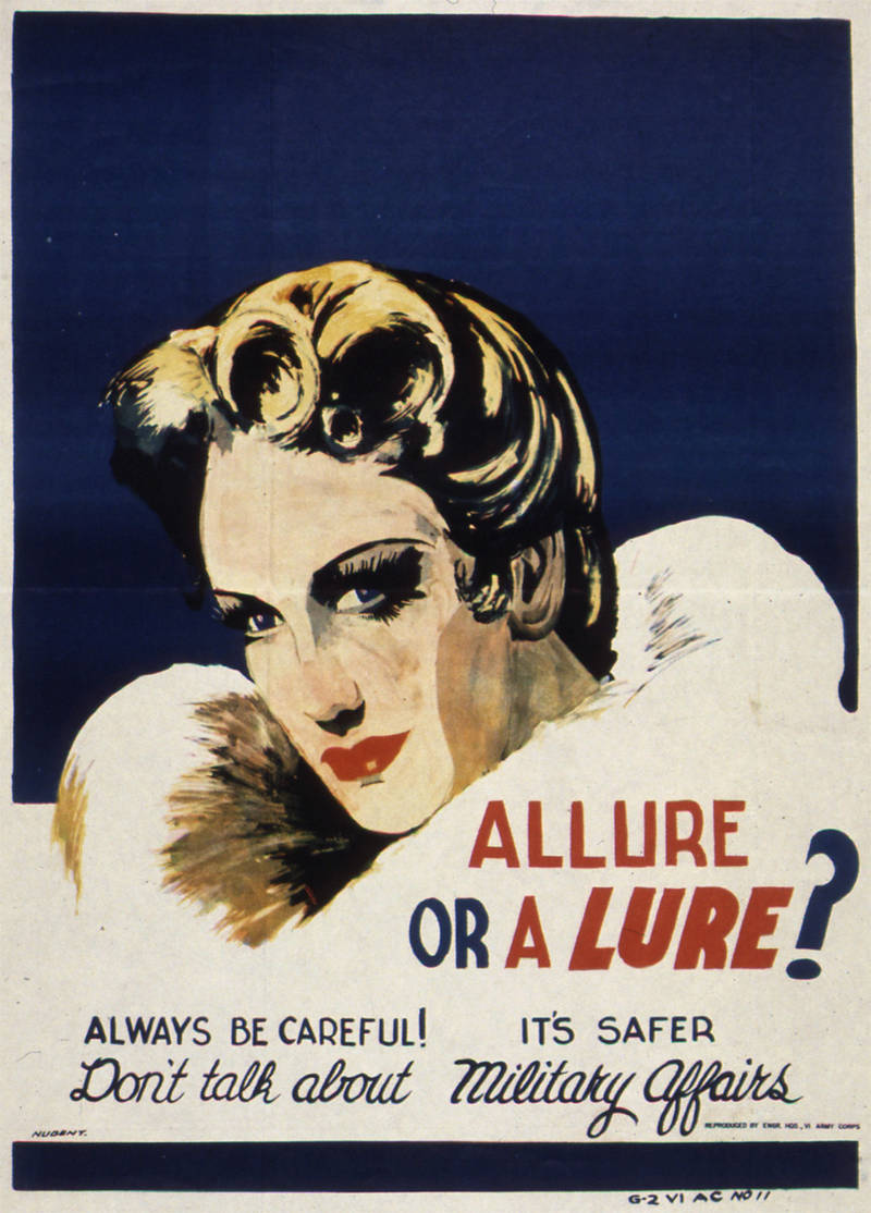 Illustration for article titled The Best Operations Security Propaganda Posters From World War II